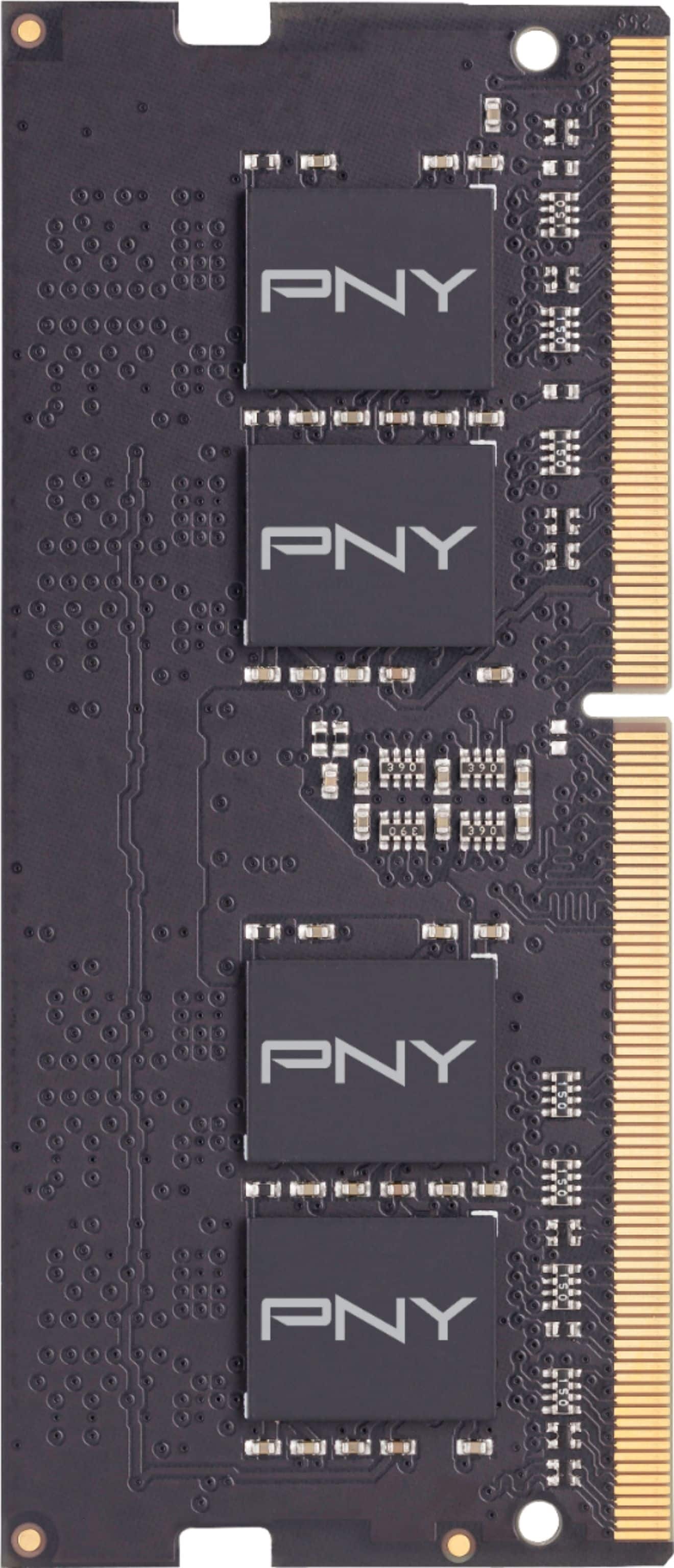 Front. PNY - Performance 8GB 2400MHz DDR4 C17 SO-DIMM Notebook Memory - Black.