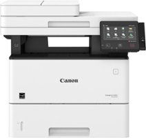Canon - imageCLASS D1650 Wireless Black-and-White All-In-One Laser Printer - White - Front_Zoom