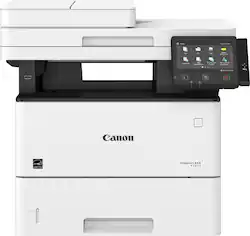 Canon - imageCLASS D1650 Wireless Black-and- All-In-One Laser Printer - White - Front_Zoom