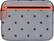 Front. Targus - Sleeve for 14" Laptop - Polka Dots/Gray/Salmon.