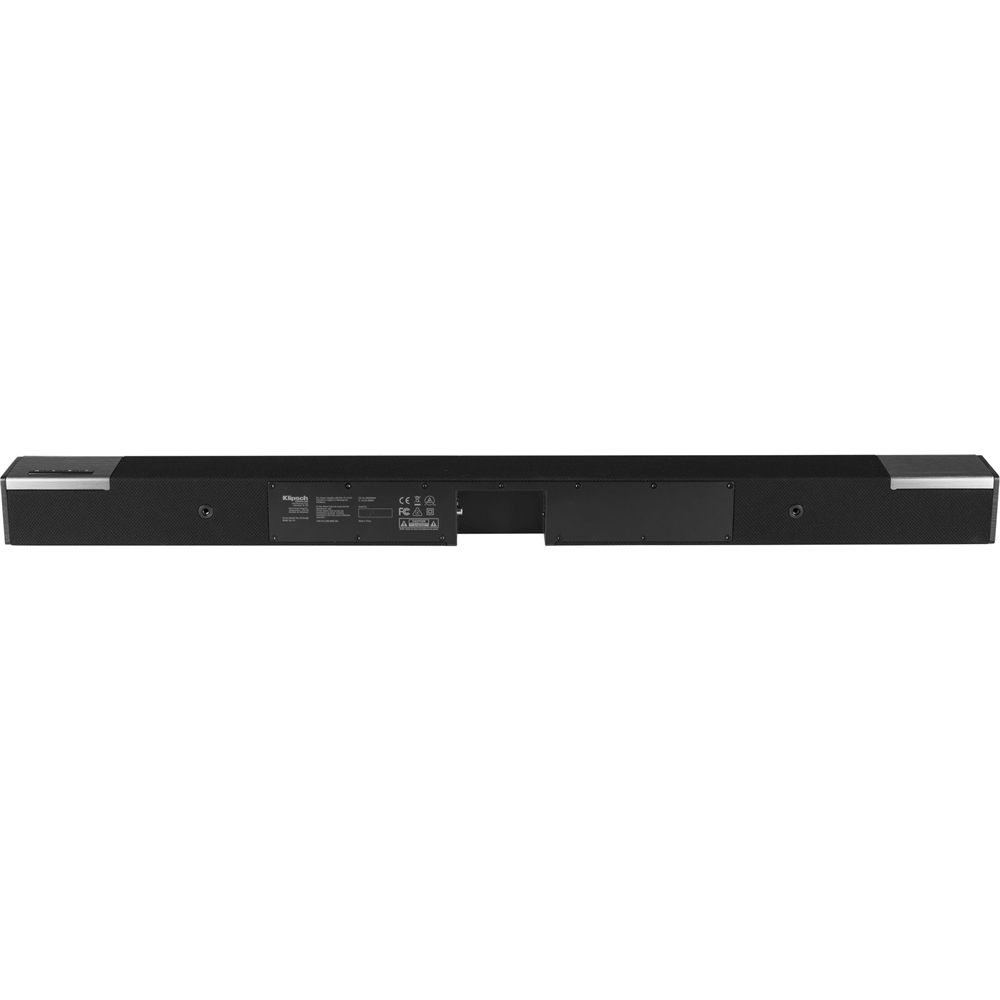 Back View: Klipsch - 2.1-Channel Soundbar System with 6-1/2" Subwoofer - Black