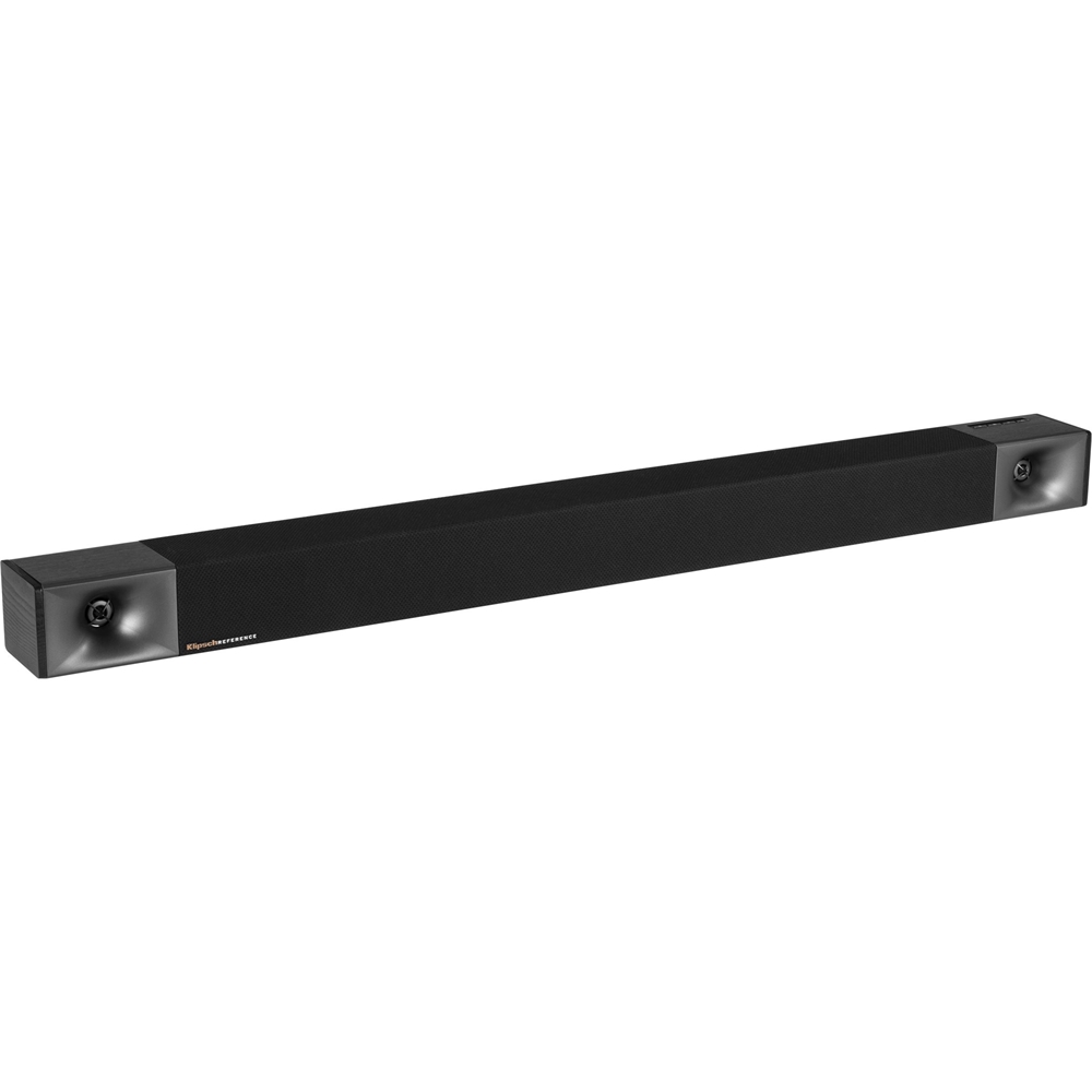 Left View: Klipsch - 2.1-Channel Soundbar System with 6-1/2" Subwoofer - Black