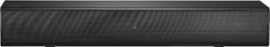 Insignia™ - 2.0-Channel Mini Soundbar - Black - Front_Zoom