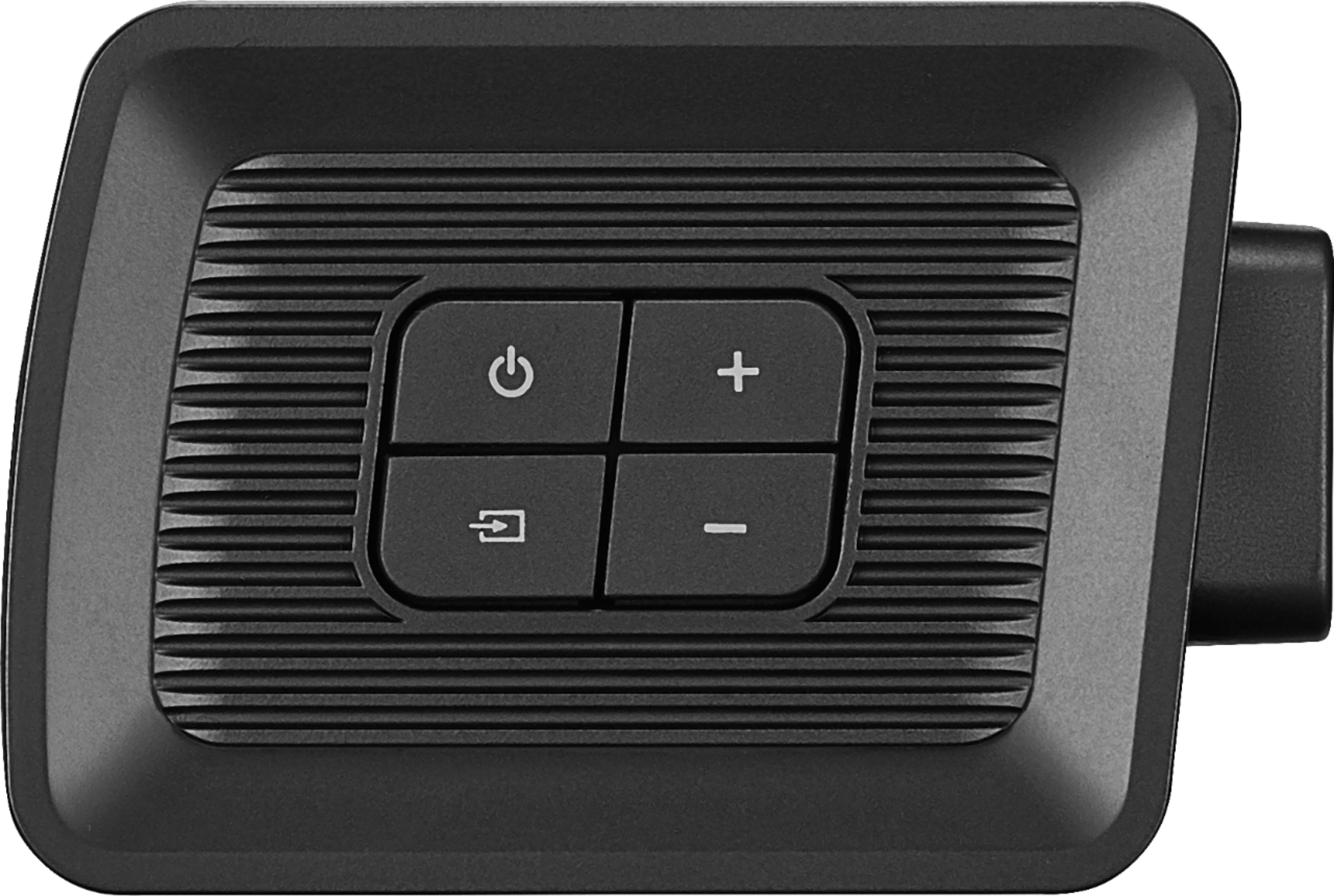 Left View: Insignia™ - 2.0-Channel Mini Soundbar - Black