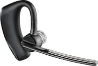 Front. Poly - Voyager Legend Wireless Noise Cancelling Bluetooth Headset - Silver/Black.