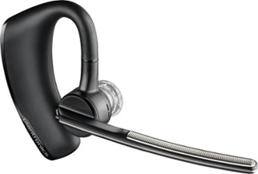 Poly - formerly Plantronics - Voyager Legend Wireless Noise Cancelling Bluetooth Headset - Silver/Black - Front_Zoom