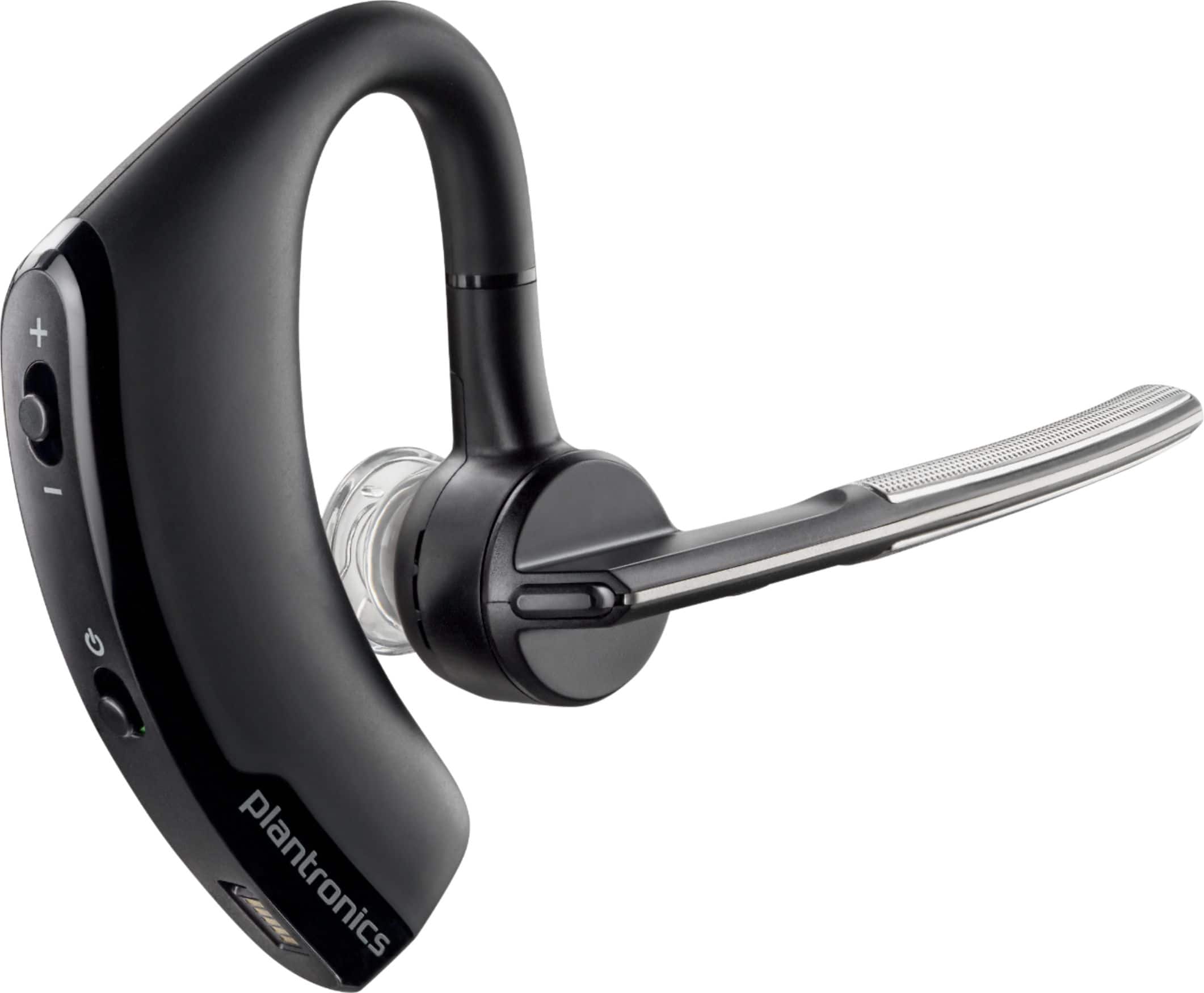 Angle Zoom. Poly - formerly Plantronics - Voyager Legend Wireless Noise Cancelling Bluetooth Headset - Silver/Black.