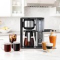 Alt View Zoom 11. Ninja - 10-Cup Specialty Coffee Maker with Fold-Away Frother and Glass Carafe CM401 - Black/Stainless Steel.