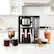 Alt View 11. Ninja - 10-Cup Specialty Coffee Maker with Fold-Away Frother and Glass Carafe CM401 - Black/Stainless Steel.