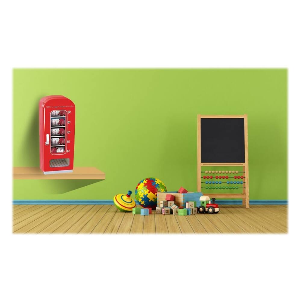 Left. Frigidaire - Retro 10-Can Beverage Cooler.