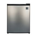 Front Zoom. RCA - 2.6 Cu. Ft. Mini Fridge - Stainless steel.