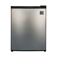 RCA - 2.6 Cu. Ft. Mini Fridge - Stainless Steel - Front_Zoom