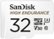 Front Zoom. SanDisk - 32GB microSDHC High Endurance UHS-I Memory Card.