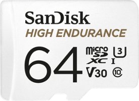 SanDisk - 64GB microSDXC High Endurance UHS-I Memory Card - Front_Zoom