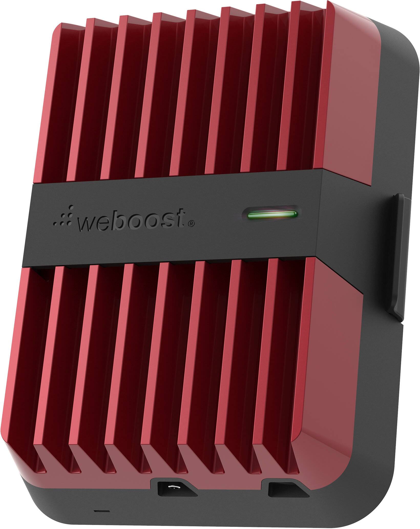 Alt View 11. weBoost - Drive Reach Vehicle Cell Phone Signal Booster Kit for Car, Truck, and SUV, Boosts 5G & 4G LTE for All U.S. Carriers - Red.