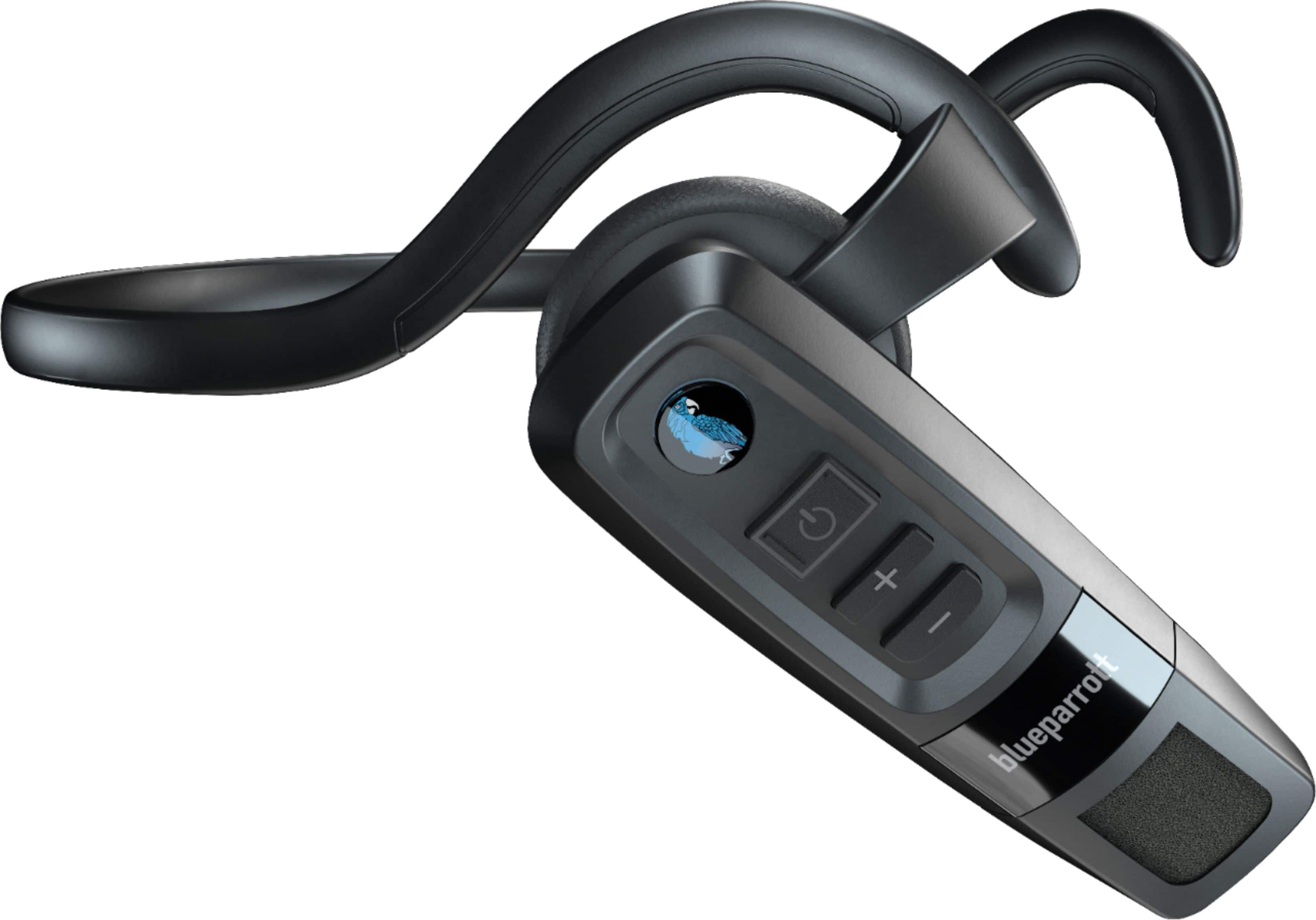 Front. BlueParrott - Bluetooth Headset - Black.