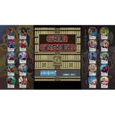 The image features a collection of comic book characters, including a group of superheroes, displayed in a collage. The characters are arranged in a grid pattern, with some of them appearing in a larger size than others. The image also includes a title, "Gain Ground," which is displayed in a larger font than the rest of the text. The characters are likely from a comic book or a video game, and their arrangement suggests that they are part of a larger story or narrative.