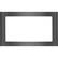 Front. Frigidaire - 30" Trim Kit for Gallery Series Microwaves - Black Stainless Steel.