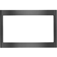 Frigidaire - 27" Trim Kit for Gallery Series Microwaves - Black stainless steel - Front_Zoom
