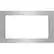 Front. Frigidaire - 30" Trim Kit for Gallery Series Microwaves - Stainless Steel.