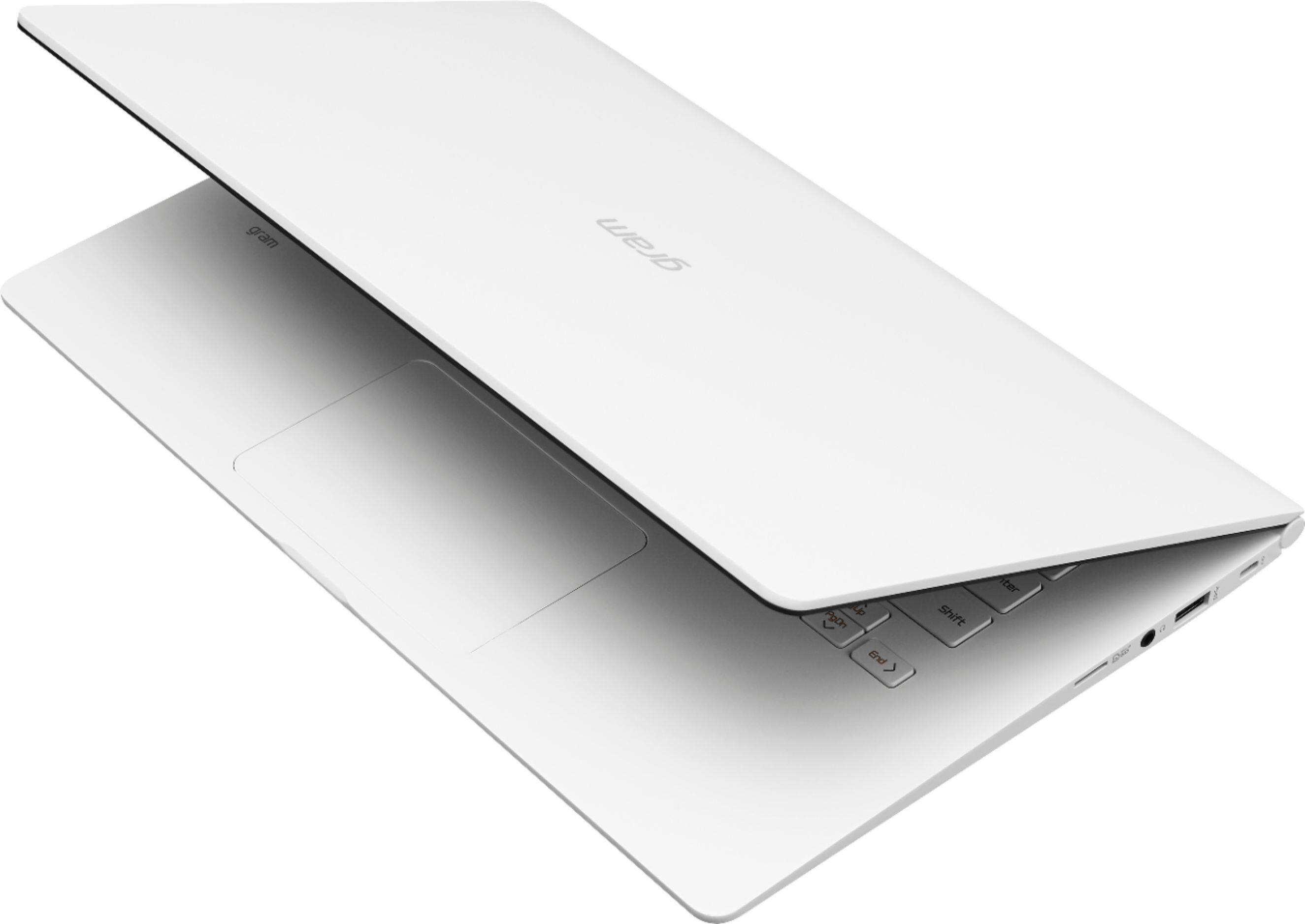 Alt View 11. LG - gram 14" Laptop - Intel Core i5 - 8GB Memory - 256GB Solid State Drive - White.