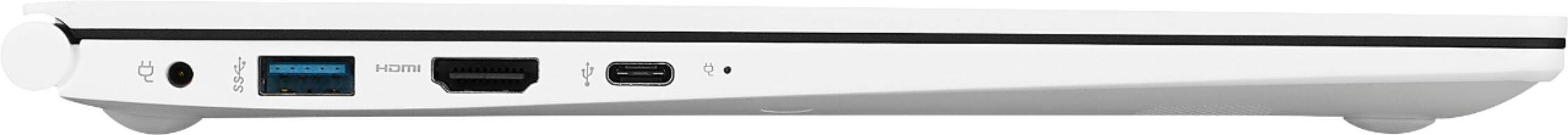 Alt View 13. LG - gram 14" Laptop - Intel Core i5 - 8GB Memory - 256GB Solid State Drive - White.