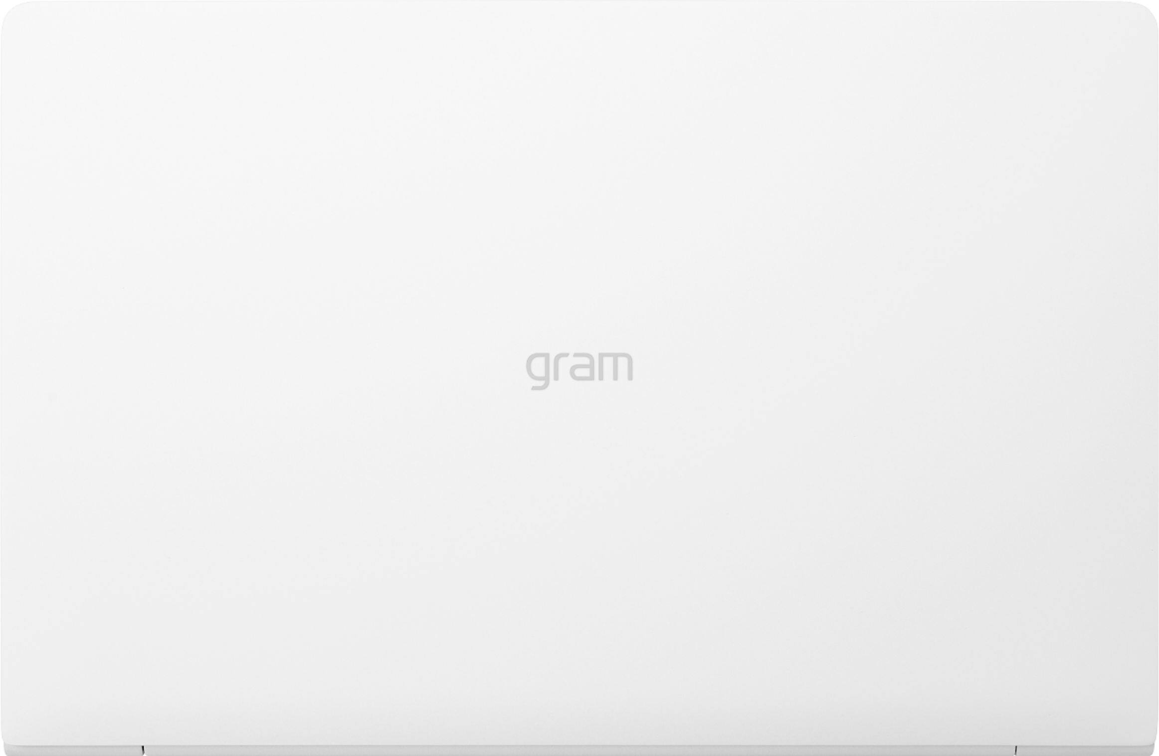 Alt View 3. LG - gram 14" Laptop - Intel Core i5 - 8GB Memory - 256GB Solid State Drive - White.