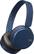 Left. JVC - HA S35BT Wireless On-Ear Headphones - Blue.