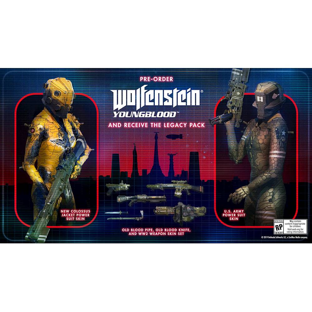 STEAM] Wolfenstein Franchise Sale: Wolfenstein Alt History Collection (86%  off – $13.64), Wolfenstein II: The New Colossus (85% off – $5.99), Wolfenstein: The New Order (80% off – $3.99)