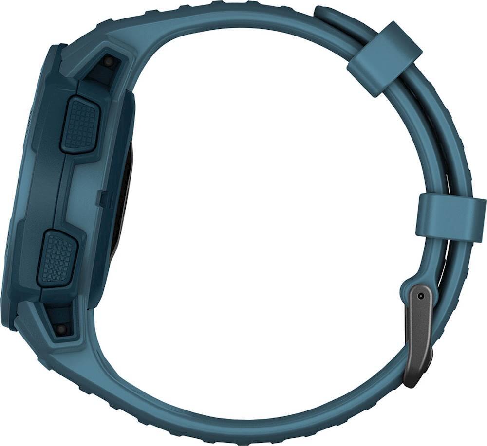Alt View 13. Garmin - Instinct GPS Smartwatch 45mm Fiber-Reinforced Polymer - Lakeside Blue.