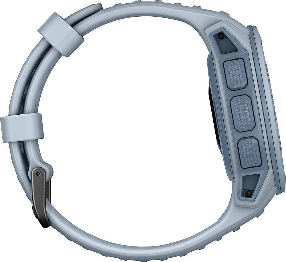 Alt View 12. Garmin - Instinct GPS Smartwatch 45mm Fiber-Reinforced Polymer - Sea Foam.