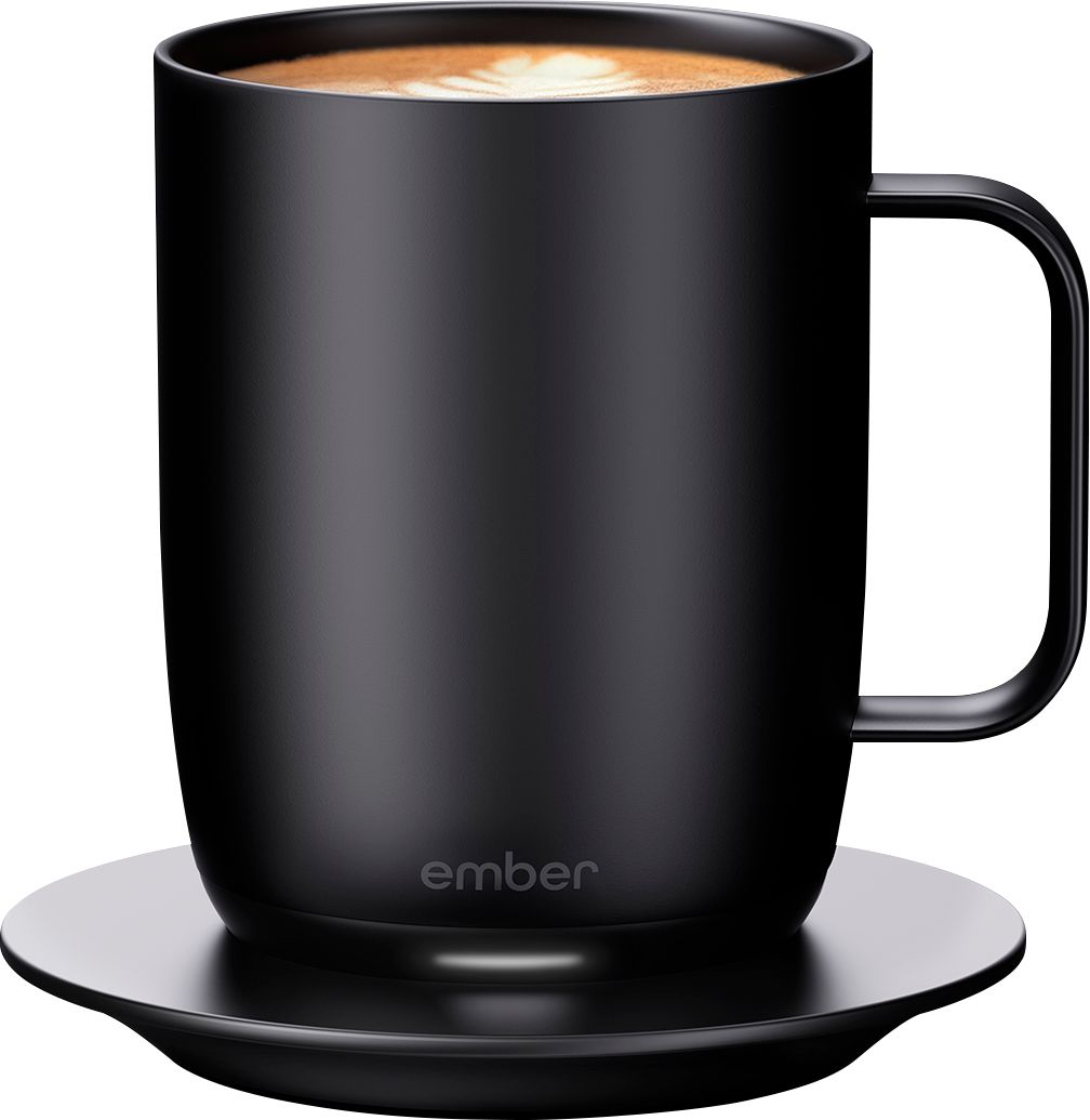 Ember 14 oz. Temperature Controlled Ceramic Mug Black CM171400US - Best Buy