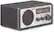 Angle Standard. Sangean - AM/FM High-Fidelity Wooden Radio - Black/Silver.