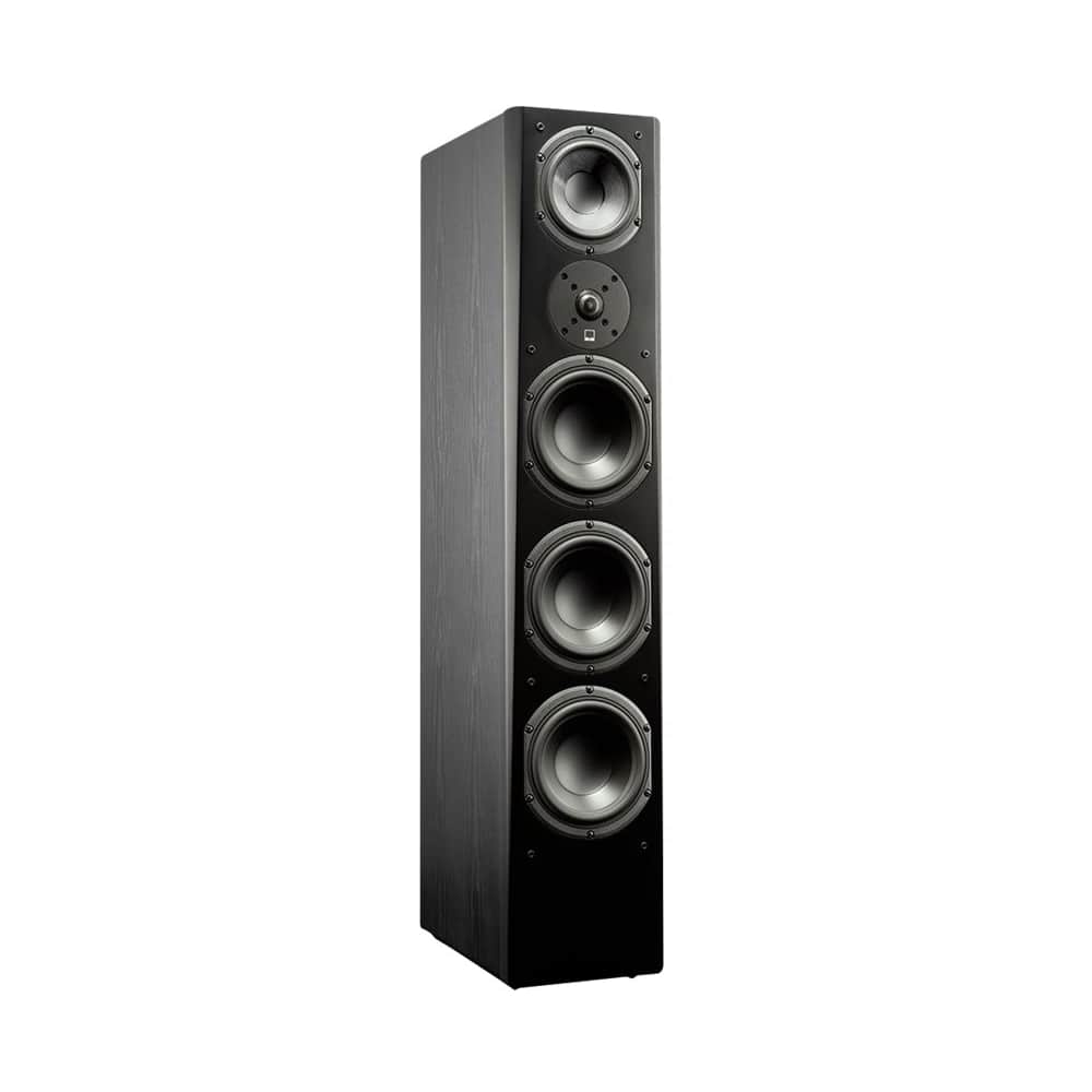 Front. SVS - Prime 6-1/2" Passive 3-Way Floor Speaker (Each) - Premium Black Ash.
