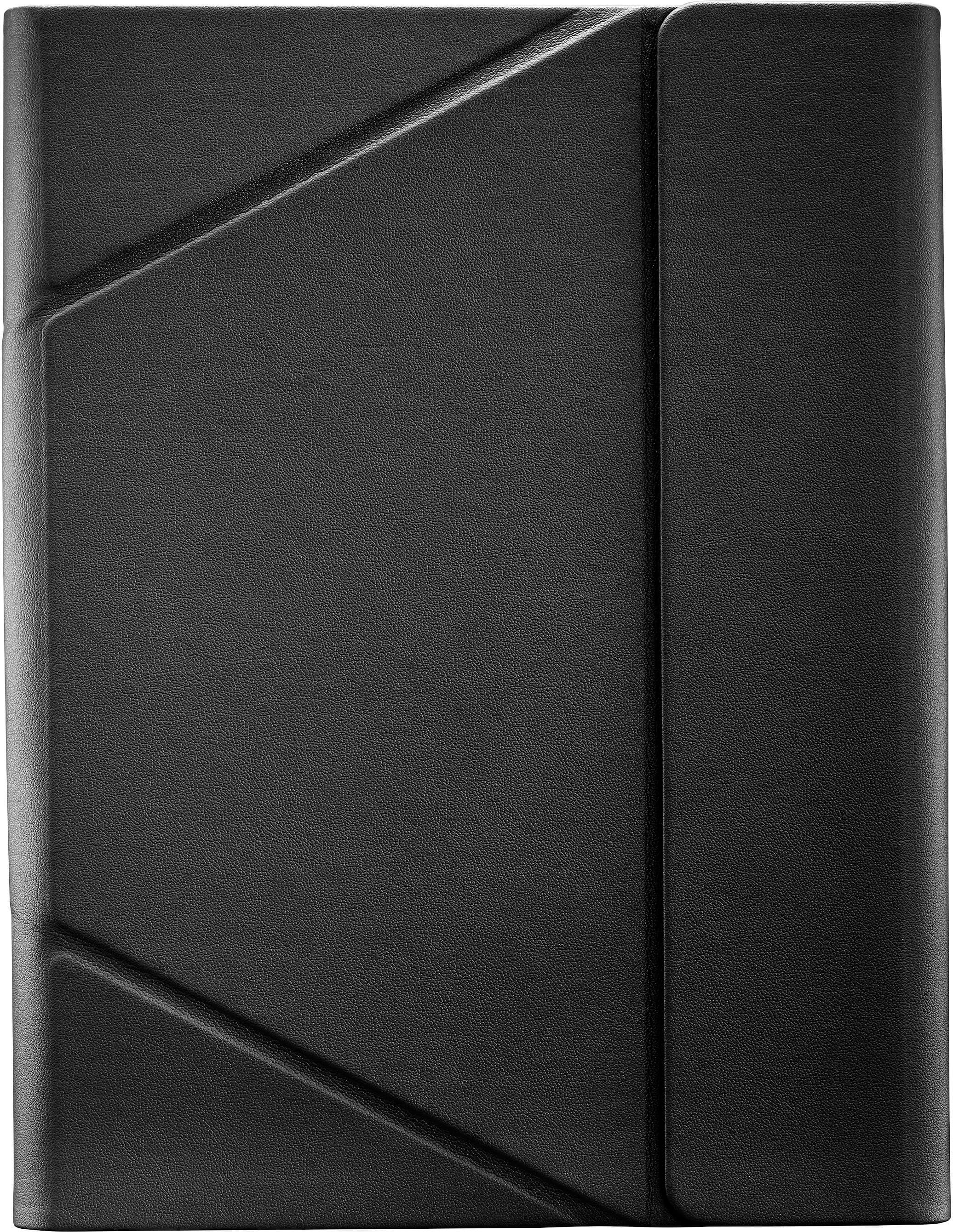 Front. Insignia™ - Universal FlexView Folio Case for most 9" to 11" tablets - Black.
