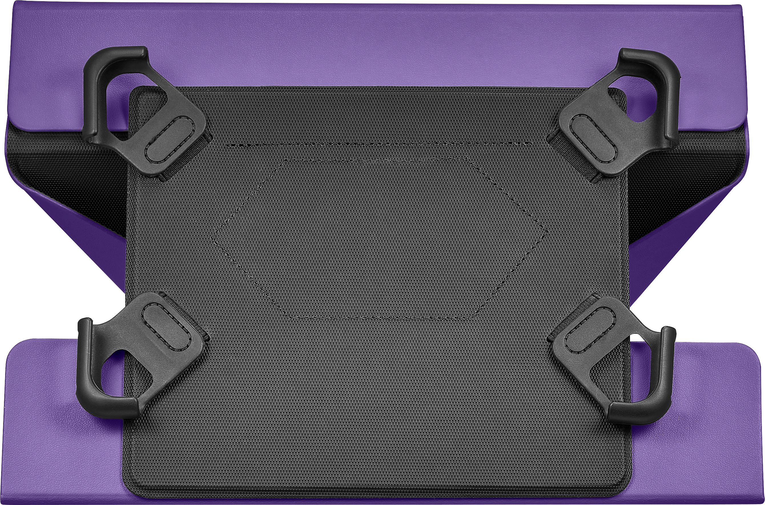 Angle View: Insignia™ - Universal FlexView Folio Case for most 9" to 11" tablets - Purple