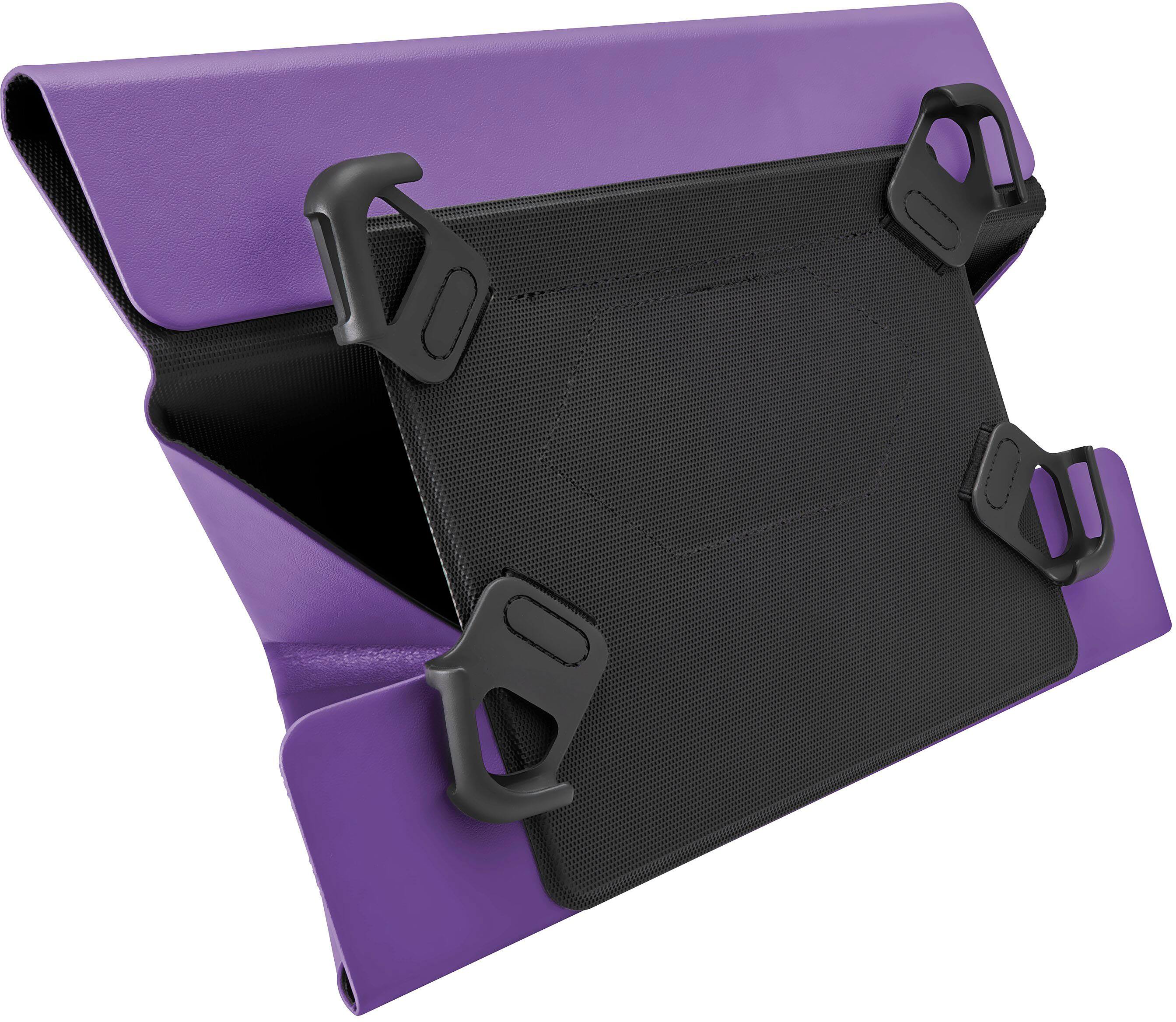 Alt View 22. Insignia™ - Universal FlexView Folio Case for most 9" to 11" tablets - Purple.