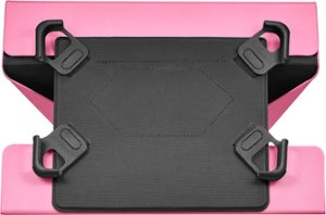 Insignia™ - Universal FlexView Folio Case for most 9" to 11" tablets - Pink - Front_Zoom