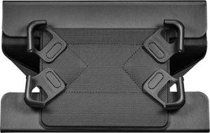 Insignia™ - FlexView Folio Case for Most 8" Tablets - Black - Front_Zoom