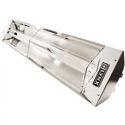 Front. Lynx - Electric Heater - Stainless Steel.