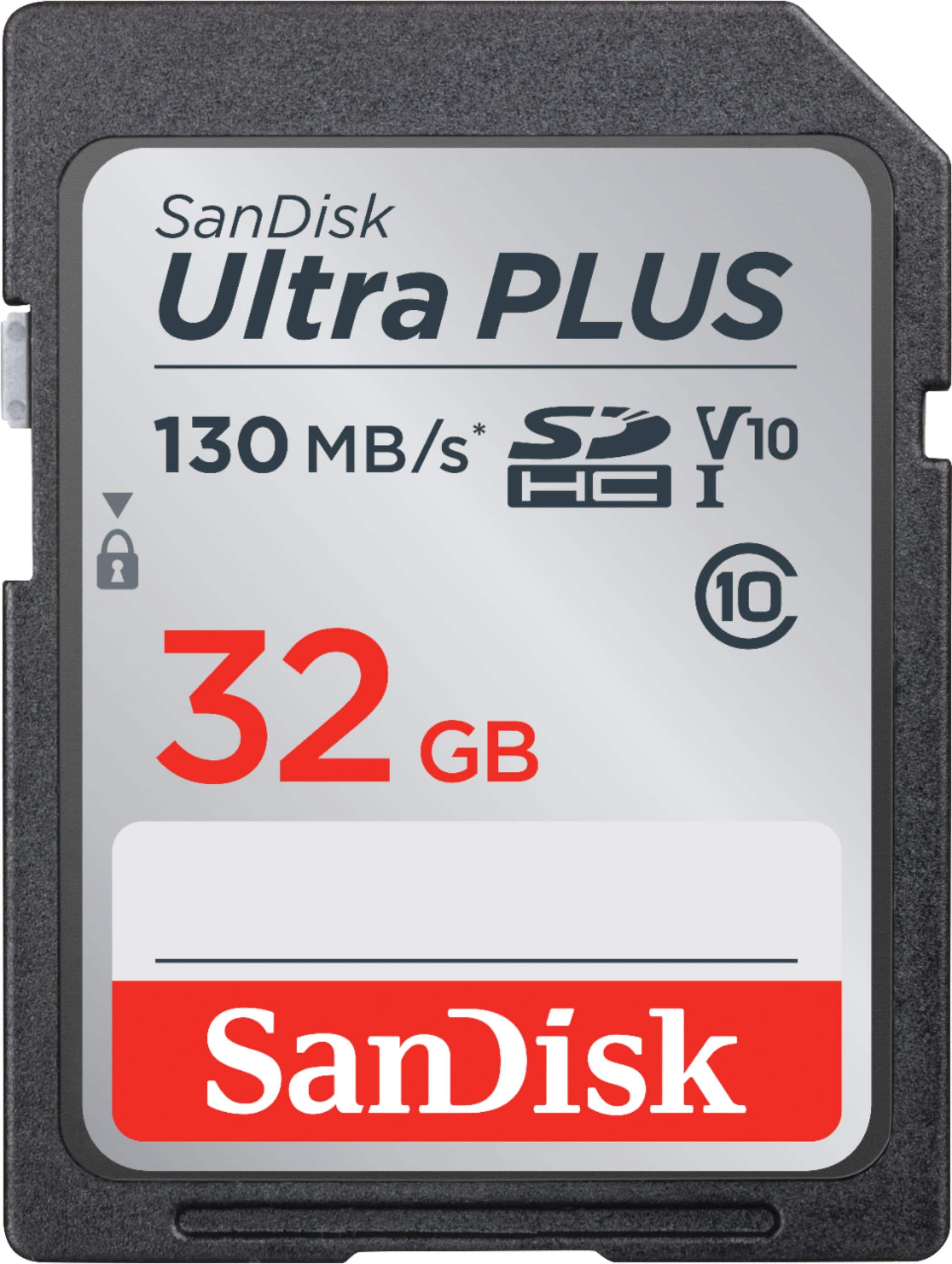 SanDisk Ultra PLUS 130 MB/s* Sp V10 HO I 32 GB