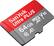 Alt View 12. SanDisk - Ultra PLUS 64GB microSDXC UHS-I Memory Card Mobile - Gray/red.