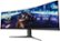 Left Zoom. ASUS - ROG Strix 49” Curved FHD 144Hz FreeSync Gaming Monitor with HDR (DisplayPort,HDMI,USB) - Black.