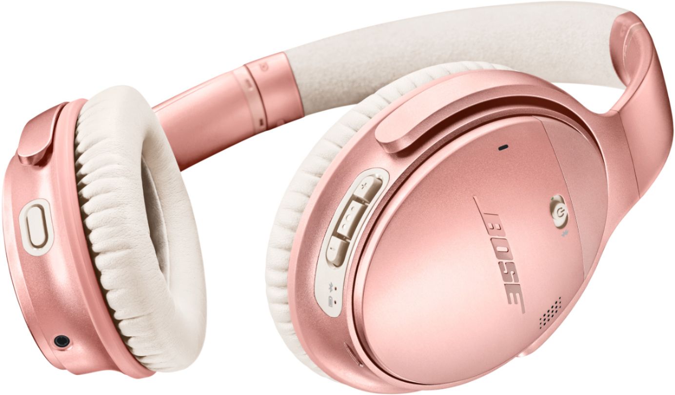 bekræfte Meget sur dybde Best Buy: Bose QuietComfort 35 II Wireless Noise Cancelling Headphones Rose  Gold 789564-0050