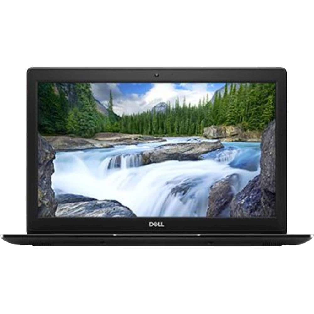 Front. Dell - Latitude 15.6" Laptop - Intel Core i5 - 8GB Memory - 256GB Solid State Drive - Black.