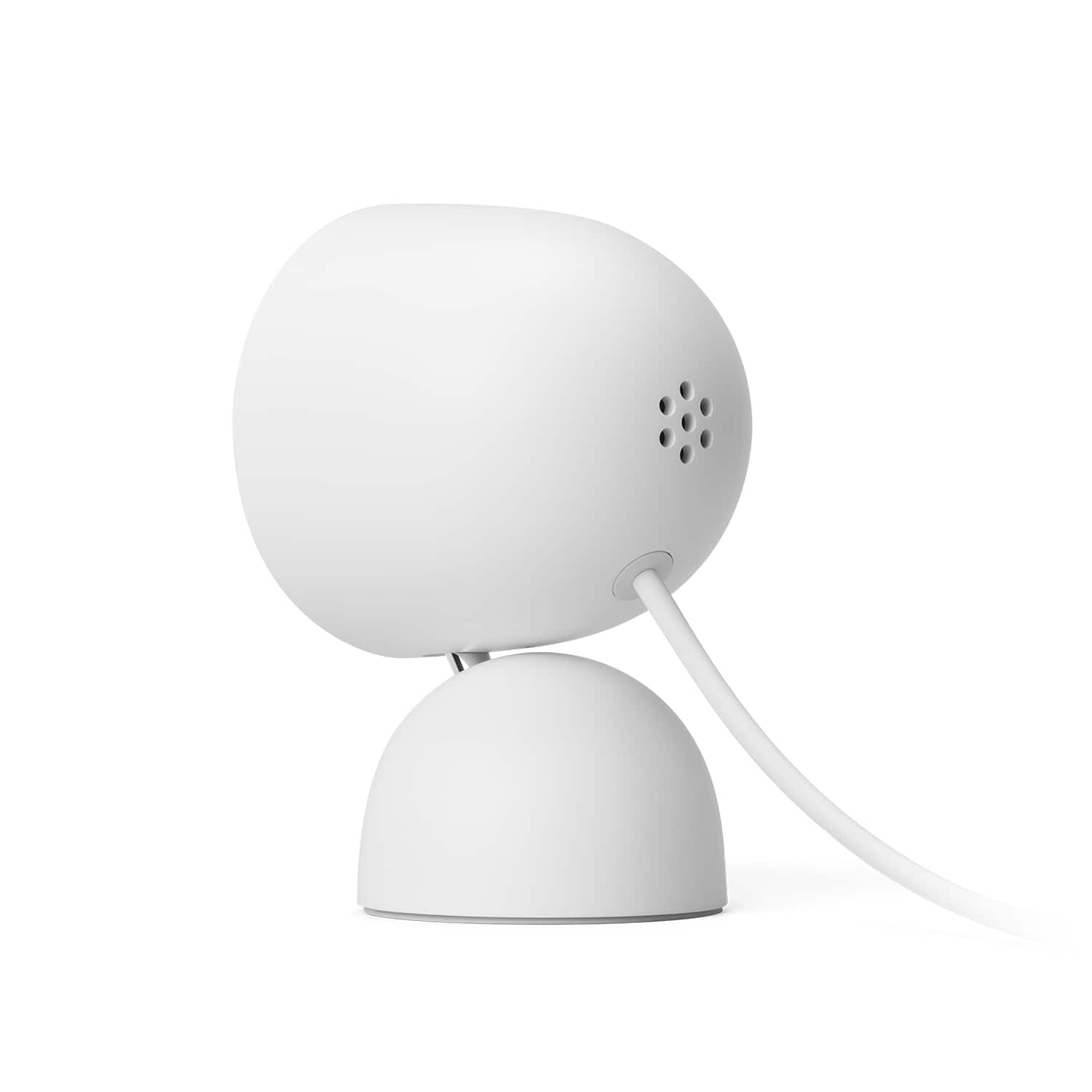 Alt View 4. Google - Nest Cam Indoor (wired, 3rd gen) - Latest Model - 2K Video and Gemini - Snow.