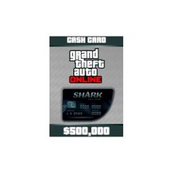 Grand Theft Auto V $500,000 Bull Shark Cash Card - Windows [Digital] - Front_Zoom