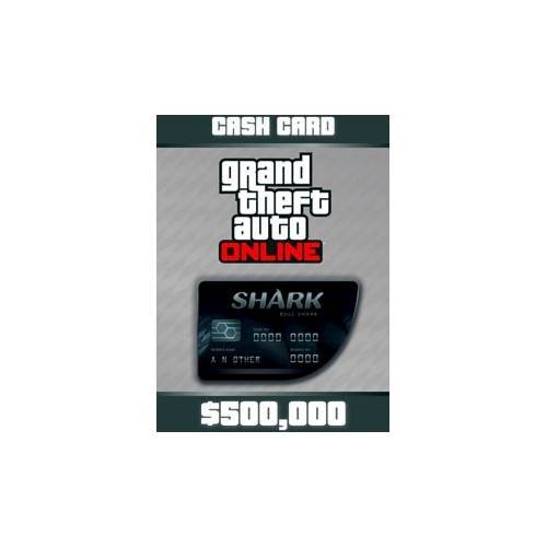 Front Zoom. Grand Theft Auto V $500,000 Bull Shark Cash Card - Windows [Digital].