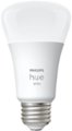 Alt View Zoom 11. Philips - Hue White A19 Bluetooth Smart LED Bulb (4-Pack) - White.