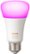 Alt View Zoom 11. Philips - Hue A19 Bluetooth Smart LED Bulb (2-Pack) - White and Color Ambiance.